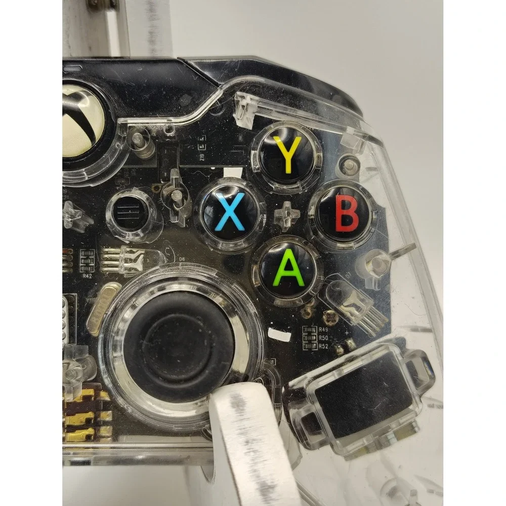 PDP Afterglow Wired Controller for Xbox One Clear 048-121 PC Compatible